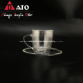 Clear Borosilicate Glass Teapot/Cup